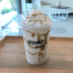 นมสดคาราเมลปั่น