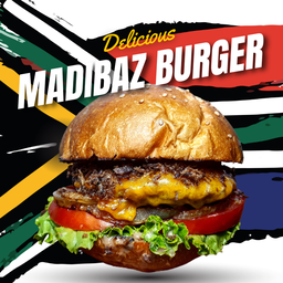 Mabibaz Burger(เบอร์เกอร์เนื้อแอฟริกัน)
