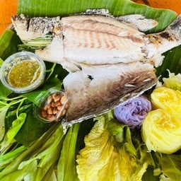 เมี่ยงปลาเผาใบตอง สาขา 2 ริมคลอง ร.1