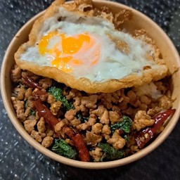 กะเพราอย่างเดียว