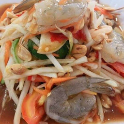 ตำไทยกุ้งสด