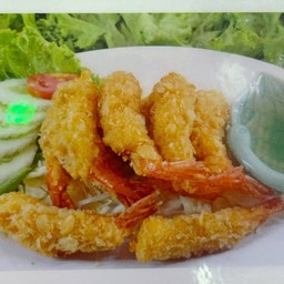 กุ้งชุปแป้งทอด