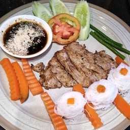 สเต็กลาวหมู