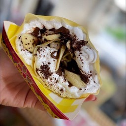 เครปเย็น กล้วย+นูเทลล่า+โอวัลตินเฟค