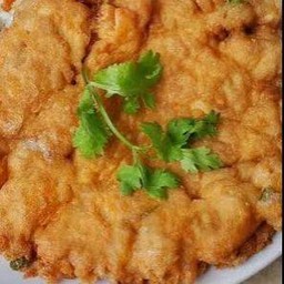 ไข่เจียวกุ้งสับ(ราดข้าว)