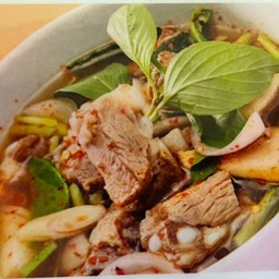 ต้มแซ่บกระดูกอ่อนหมู