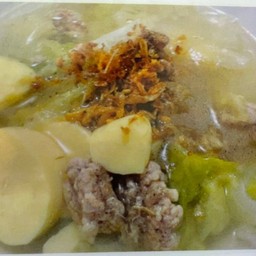 แกงจืดเต้าหู้หมูสับ