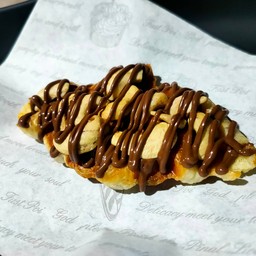 ครอฟเฟิลมินิ นูเทล่าเม็ดมะม่วง