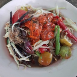 ตำปูปลาร้าหอยดอง