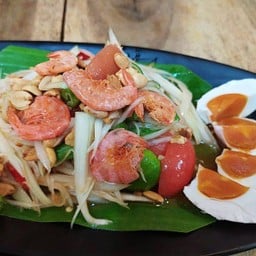 ตำไทยไข่เค็ม