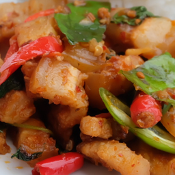 ผัดพริกแกง (กับข้าว)