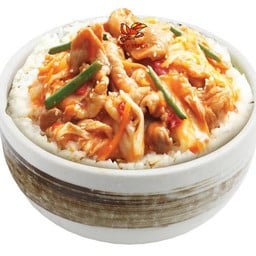 ข้าวหน้าหมูกิมจิ (สกายลักค์)