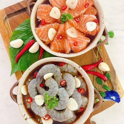 Set L คอมโบ้ดองน้ำปลา(อิ่มจนจุก)