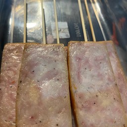 สเต็กไก่เสียบไม้