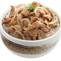 ข้าวหน้าหมูซีอิ๊ว  (ร้านสกายลักค์)