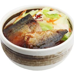 ข้าวหน้าปลาซาบะ  (ร้านสกายลักค์)