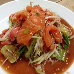 ตำปลาแซลมอน