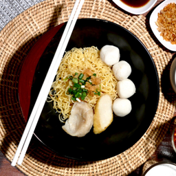บะหมี่เส้นกลมแห้ง ธรรมดา