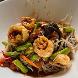 ตำซัวแคปหมูปูปลาร้า