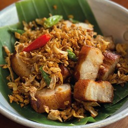 หมูสามชั้นทอดน้ำปลา