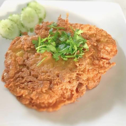 ข้าวไข่เจียวหมูสับกรอบๆ