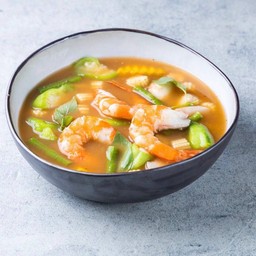 แกงเลียงกุ้งสด