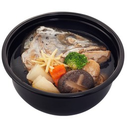 หัวปลาแซลมอนต้มซีอิ้ว