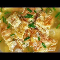 แกงจืดไข่น้ำหมูสับ