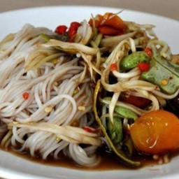 ตำซั่วปูปลาร้า