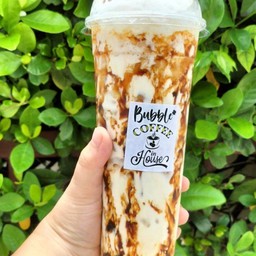 บราวน์ชูการ์นมสดแก้วยี่ราฟ