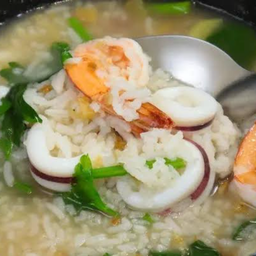 ข้าวต้มปลาหมึก