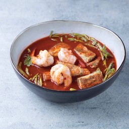 แกงส้มชะอมไข่กุ้ง