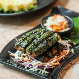 หมูย่างใบชะพลู
