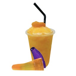 น้ำส้มปั่นปีโป้ยุค 90's (Size L 22 Oz.)