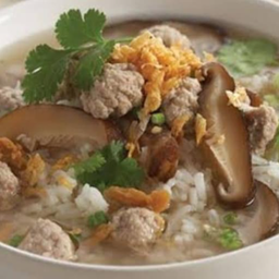 ข้าวต้มหมูสับทรงเครื่อง