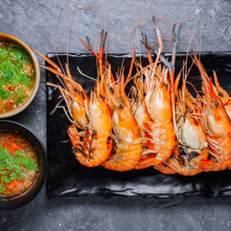 กุ้งเผาไซส์กลาง (Size M) 300g