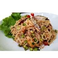ยำขนมจีนปลาทูปลาร้า