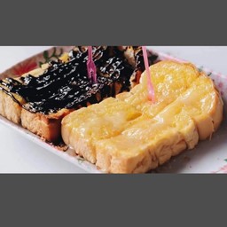 ปังปิ้ง เนยนมเนยช็อต 1คู่