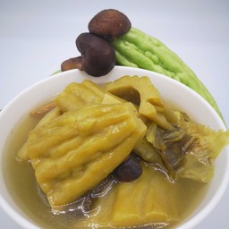 ต้มมะระผักกาดดอง