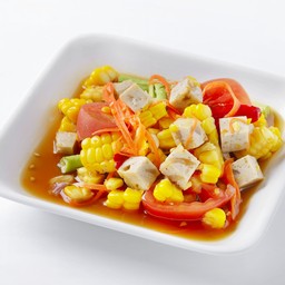 ตำข้าวโพดหมูยอ