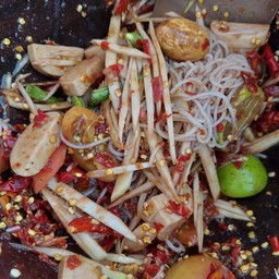 ตำซั่วหมูยอ