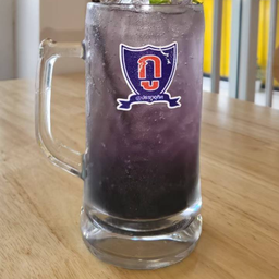 บลูเบอรี่โซดาใหญ่ Blueberry soda(L)