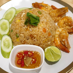 ข้าวผัดโอเรียนทัล กุ้ง Fried Rice Prawn
