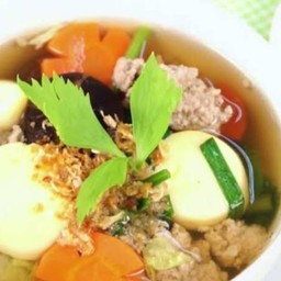 ต้มจืดเต้าหู้หมูสับ