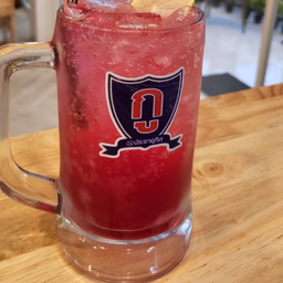 สตรอเบอรี่โซดาเล็ก Strawberry soda (S)