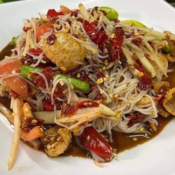 ตำซั่วแคปหมู