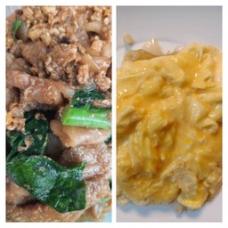 ผัดซีอิ๊วเส้นใหญ่เพิ่มไข่ข้น