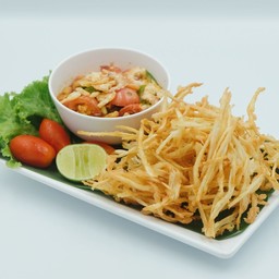 ส้มตำทอด