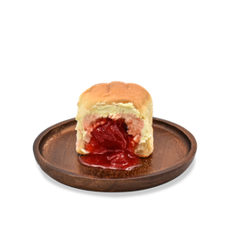 ขนมปังไส้ทะลัก สตรอว์เบอร์รี่ครีมชีส