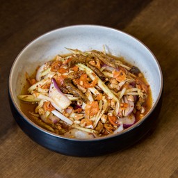 ตำมะม่วงปลากรอบ Tum Mamuang Pla Krob